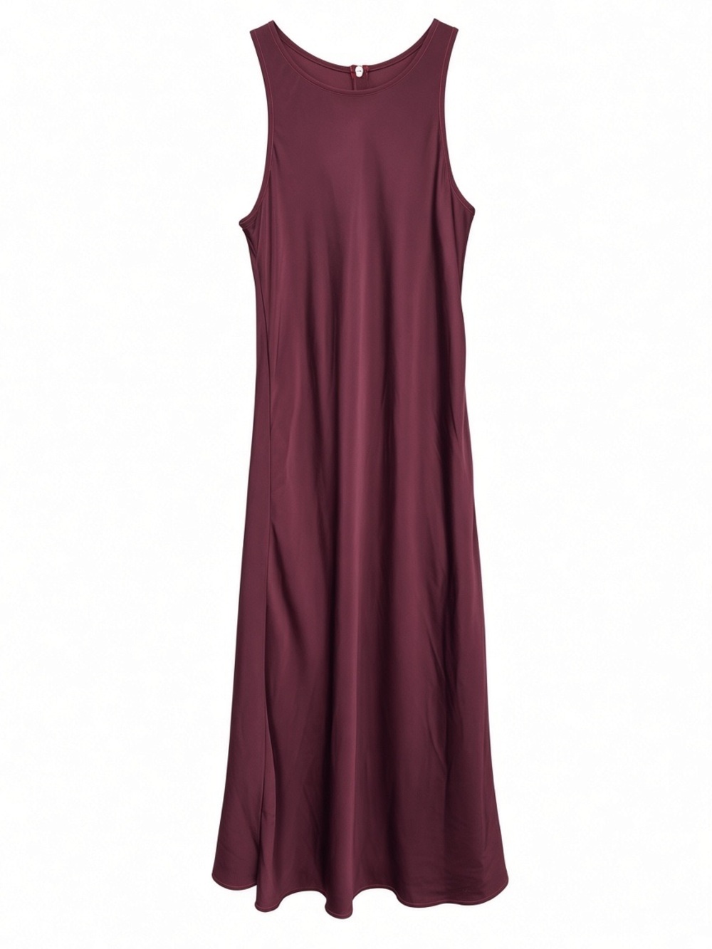 I Love Tyler Madison High Neck Sleeveless Midi Dress - Burgundy (EUC) Size XS